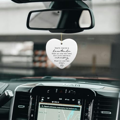 Sympathy Ceramic Ornament Keepsake for Loss of Loved One - Bereavement Remembrance Gift in Memory of Dad Mom - Condolence Keepsake - color: Bereavement