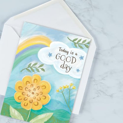 Current Faith Impressions Thinking of You Cards Religious with Envelopes - Assortment of 8 Greeting Cards, 4 Designs, Large 5" x 7" Christian Thinking of You Cards - style: Faith Impressions