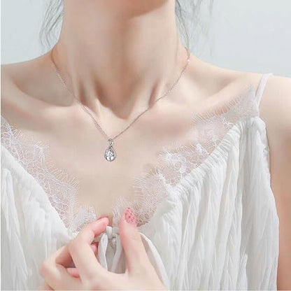 ZOEXUE Infinity Cross Cremation Jewelry - S925 Sterling Silver Cross Urn Necklace for Women - Birthstone Cross with Heart CZ Ashes Keepsake Pendant Memorial Urn Jewelry Gift for A Loss Loved Ones - color: White