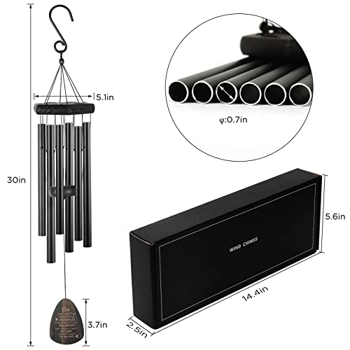 Memorial Wind Chime Sympathy Gifts for Loss of Dad Memorial Wind Chimes for Loss of Father Bereavement Condolence Gifts Sympathy Windchimes in Memory of Father Dad Papa Wind Chime Cardinal Card