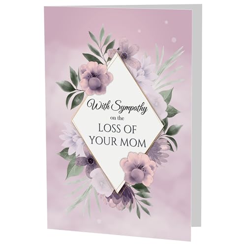 Sympathy Card for Loss of Mom or Mother with Printed Verse