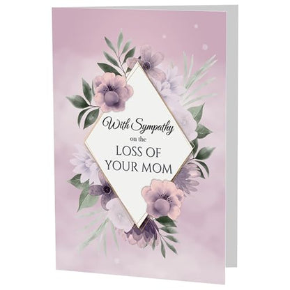 Sympathy Card for Loss of Mom or Mother with Printed Verse