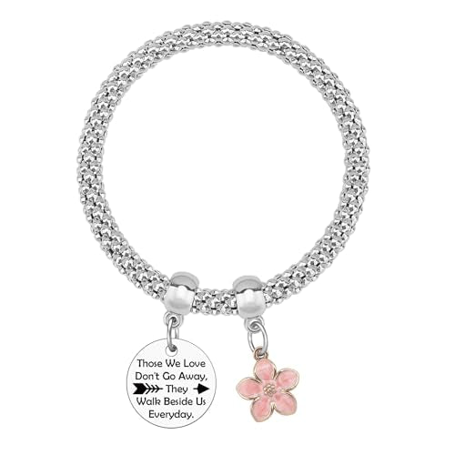 Mxrymvu Memorial Bracelet for Woman Sympathy Gift for Loss of Mother Father Famliy Pet Remembrance Bereavement Jewelry Gift - color: Sympathy Gifts for Loss of Loved 01