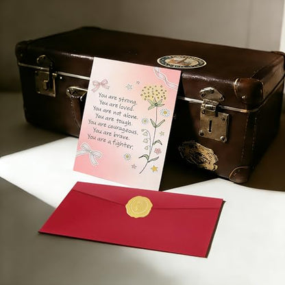 Empowering Card 'You Are Strong' Greeting Card - Encouragement Gift - color: DTK-298