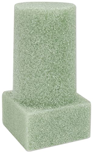 FloraCraft FloraFōM Memorial Vase Insert 3.25 Inch x 6 Inch Green - size: 6" x 3" x 2.625"