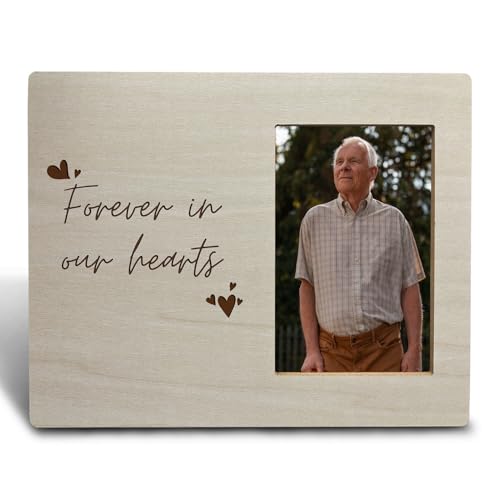 Sympathy Gifts for Loss of Loved One,In Memory Of Loved One Gift,Memorial Picture Frames 4x6,Sympathy Memorial Picture Frames,Bereavement Gifts