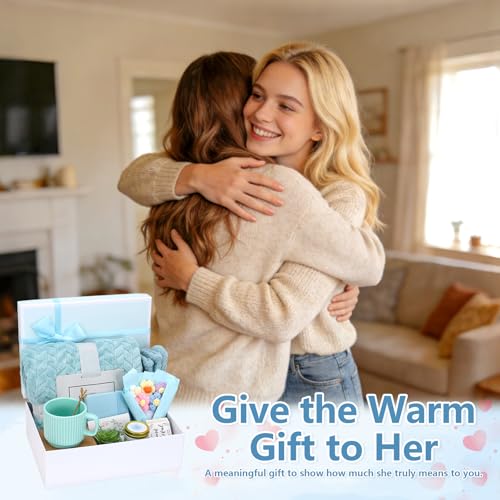 Birthday Gifts for Women, Self Care Gifts for Women Get Well Soon Gift Baskets Spa Care Gifts Set Sympathy Inspirational Thinking of You for Her Mom Wife Girlfriend Sister Friend