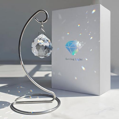 Memorial Gifts for Loss of Loved One, Unique Sympathy Gifts Tabletop Crystal Suncatcher, in Loving Memory Gift for Mom Friends Women Daughter Son Dog, Grief Bereavement Gift