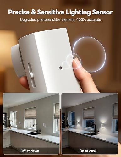 Brightown 2 Pack White Night Lights with Rotating Plug, Pure White - color: Pure White, size: 2 PACK White
