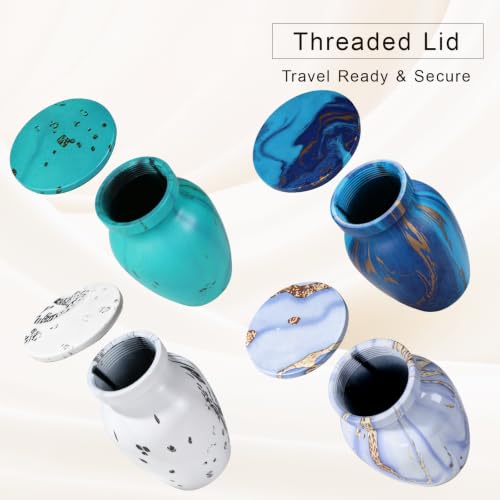 Small Keepsake Cremation Urns for Human Ashes, Memorial Urns, Mixed Color - color: Mixed