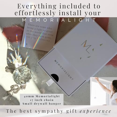 Personalized Memorialight with Elegant Wrapping & Customized Message Card - size: Personalized Memorialight