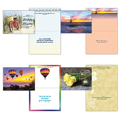 KJV Value Pack Greeting Cards, 48 Count | Versatile Religious Card Collection With KJV Scripture Helps You Celebrate Every Special Occasion