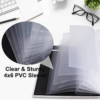 Vienrose Small Photo Album 4x6 Holds 52 Photos, 2 Pack Mini Leather Photo Album with Cover Window, Acid-Free Baby Picture Album for Wedding, Family, Travel & Gift Keepsake, Red - color: Red, size: 26 Pockets