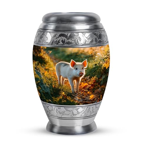 Pig Small Urns for Human Ashes Keepsake | Green Small Urns for Ashes Adult Male and Female - Keepsake Urn for Daughter and Son - Travel Urn for Mom and Dad 3 Inch - color: Pig-1, size: 3 Inch