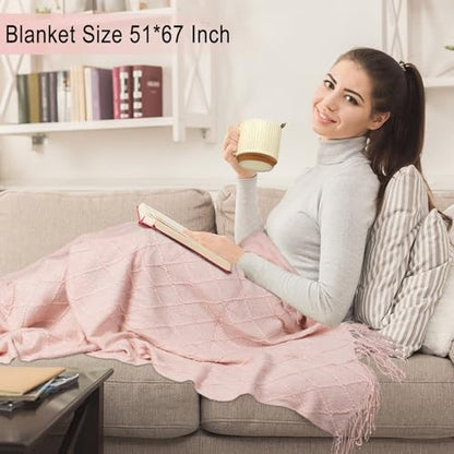 Pink Birthday Care Package for Women Teen Girls, Get Well Gifts for Woman - color: pink