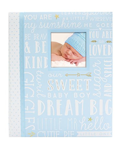 Lil’ Peach Blue Dream Big Baby Memory Book, First 5 Years Journal - style: Blue Dream Big
