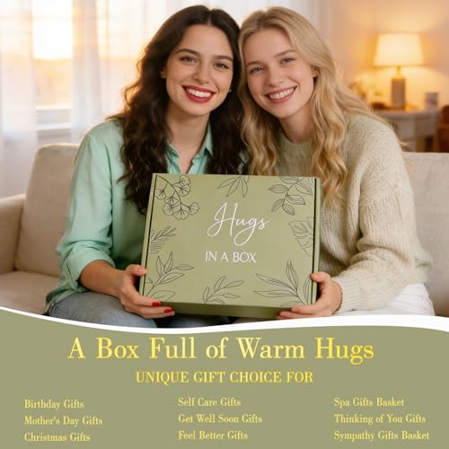 Get Well Soon Gifts Set for Women Sympathy Gift Baskets for Loss of Loved One,Feel Better Inspirational Thinking of You Gift for Wife/Sister/Friend/Mom (Sage) - color: Sage