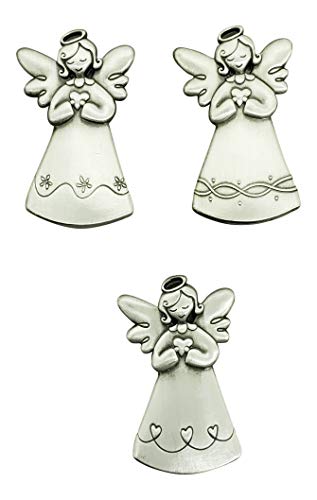 Ganz A Little Hug Angel Token Charm with Prayer Card Size: 1" by 1 1/2