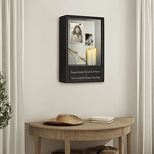 TJ.MOREE Memorial Shadow Box with Drawer Sympathy Gifts Loss of Loved One