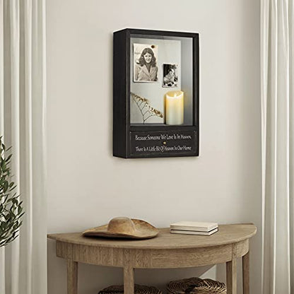 TJ.MOREE Memorial Shadow Box with Drawer Sympathy Gifts Loss of Loved One