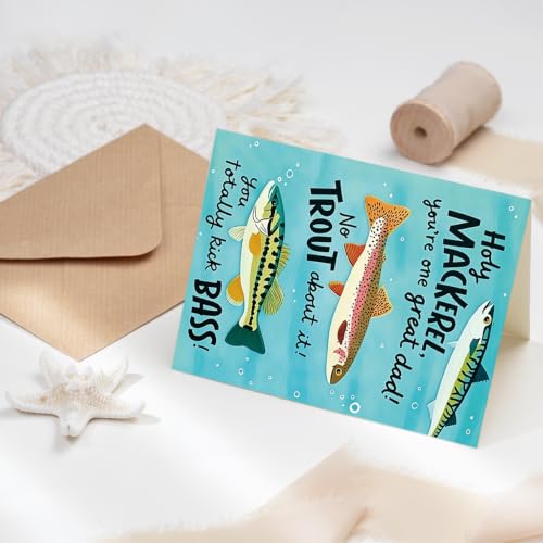 Funny Dad Birthday Card from Daughter Son - color: BK-127