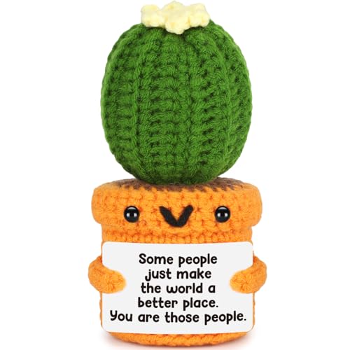 Agantree art Thank You Gifts for Women Best Friend Boss Lady Coworker Teacher Friends Appreciation Birthday Some People Just Make The World Better Handmade Crochet Gifts Basket Christmas - style: People