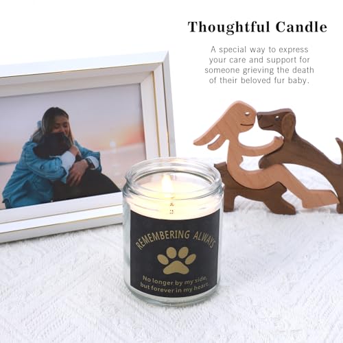 LESEN Loss of Dog Cat Pet Sympathy Gift,Dog Memorial Gifts for Loss of Dog,Dog Passing Away Bereavement Remembrance Gift Basket for Friends Family