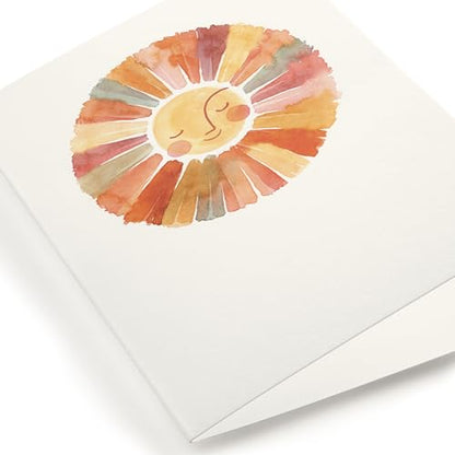 Minted | Blank Greeting Card, All Occassions, 5x7 w/Envelope | Sun Face - color: Sun Face