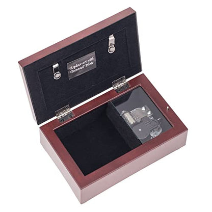 Cottage Garden Sister Always in My Heart Petite Rosewood Jewelry Music Box Plays You are My Sunshine