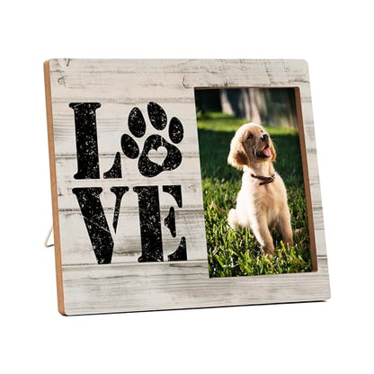 Dog Picture Frames, Puppy Photo Frame, Love Dogs Frames For Pictures, Pet Memorial Gifts, Farmhouse Home Living Room Bedroom Office Decoration -b102 - style: Love Dogs 5
