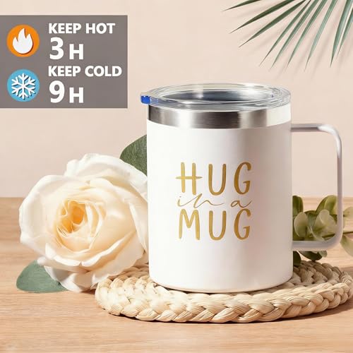 Get Well Gifts for Women, Self Care Gift Basket, Thinking of You Care Package, Surgery Recovery Gifts, Encouragement Birthday Mother's Day Gift Box with Blanket Mug Candle Bomb for Mom Sisters Friends