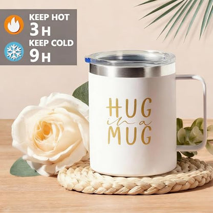 Get Well Gifts for Women, Self Care Gift Basket, Thinking of You Care Package, Surgery Recovery Gifts, Encouragement Birthday Mother's Day Gift Box with Blanket Mug Candle Bomb for Mom Sisters Friends
