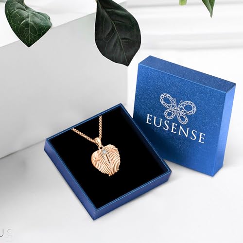 Picture Locket Necklace for Women Men Rose 14K Real Gold 925 Sterling Silver Jewelry Heart Locket Necklace that Holds Pictures Tree of Life Viking Wolf Celtic Knot St Christopher St Michael Pendant - color: G-Heart Wing Locket-Rose Gold