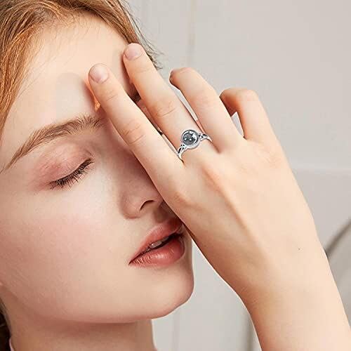 YAFEINI Moon and Star Urn Ring for Ashes Sterling Silver Memorial Keepsake Rings Cremation Jewelry for Women (11)