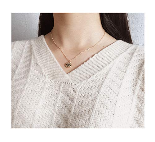 Baydurcan Friendship Anchor Compass Necklace Good Luck Elephant Pendant Chain Necklace with Message Card Gift Card - style: Compass style3