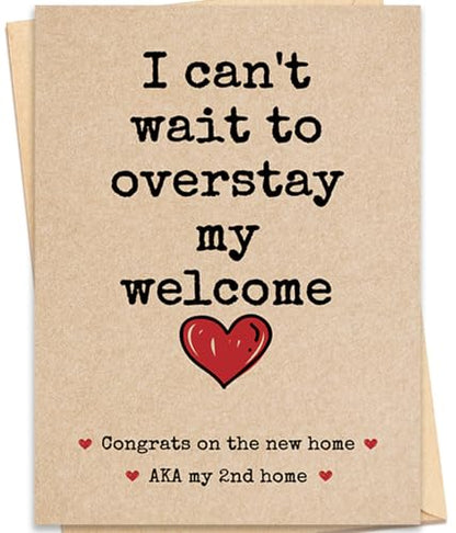 fancu Funny Housewarming Card Gifts for New Home - color: ZC-020