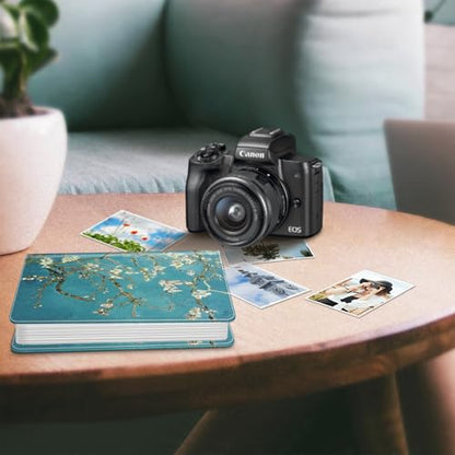 Fintie Photo Album 4x6 Photos - 112 Pockets Wallet Albums Memory Book | Vegan Leather Cover, 4X6 Picture Keepsakes, Family/Wedding/Travel Memory Book, Baby/Kids/Boys/Girls Gift, Blossom - color: blossom