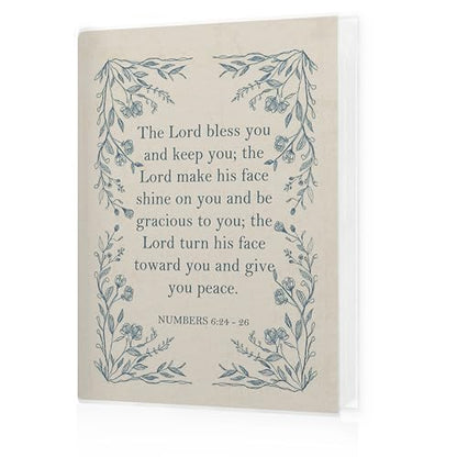 Christian Photo Album 4x6, Christian Gifts for Women, Numbers 6:24-26 Bible Verse 18 Pockets Small Picture Memory Photo Album for Family Anniversary Travel Vacation - color: Bible Peace