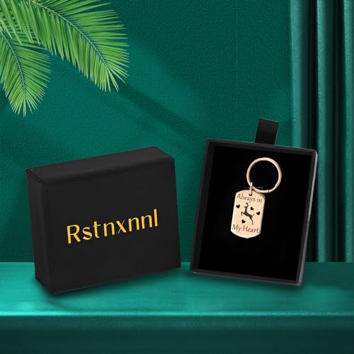 Cremation Jewelry Urn Keychain for Ashes for Women Men Memorial Keepsake Pendant - color: Rosegold