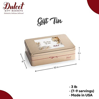 Thinking Of You Gift Basket For Men Thinking Of You Gift Baskets, Gourmet Cookies Gift Baskets For Women, Men, Dad, Mom, Grandparents, and Friends By Dulcet Gift Baskets - color: Thinking of You