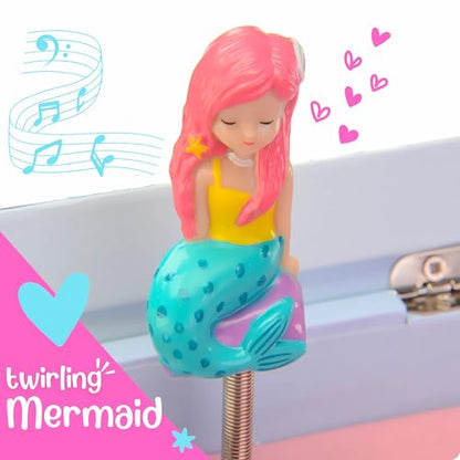 Giggle & Honey® Mermaid Musical Jewelry Box for Girls - style: Mermaid