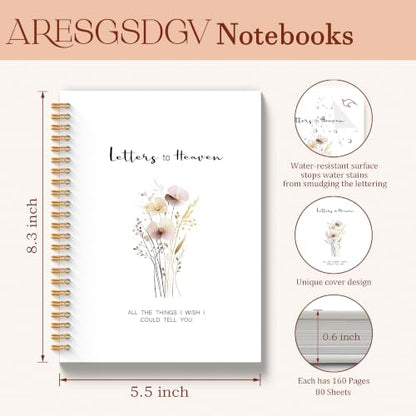 ARESGSDGV-Notebook-493 - color: Letters to Heaven Floral
