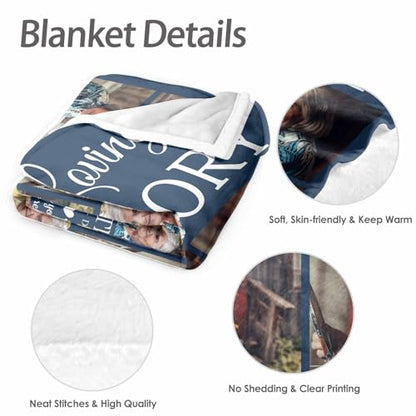 Custom Memorial Blanket with Picture Personalized Sympathy Remembrance Condolences Bereavement Gifts Sympathy Gifts for Loss of Loved One Mother Dad Grandma Grandpa Sister Daughter Friend - color: Design19