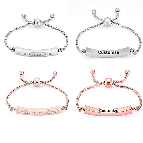Minicremation Shiny Crystal Cremation Bracelet for Ashes for Women Cube Urn Bangle Locket Ash Holder Memorial Jewelry Bracelet Keepsake Gift - color: Customize