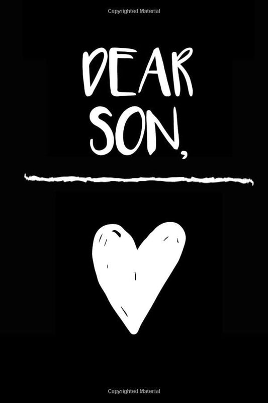 Dear Son: Grief Journal With Prompts/ Journal of Loss and Remembrance / Grief Recovery Handbook / Books About Loss / Bereavement Journal / Grieving the Loss of Son / Scripture Support
