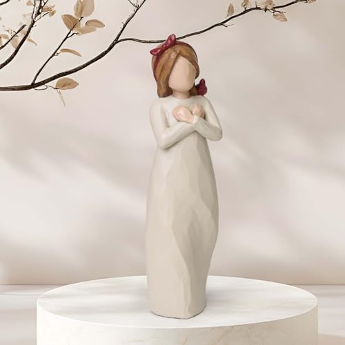 Cardinal Gifts for Women, Sympathy Gifts for Loss of Loved One | for Women, in Loving Memory, Bird Figurines for Comfort and Healing - style: Messenger