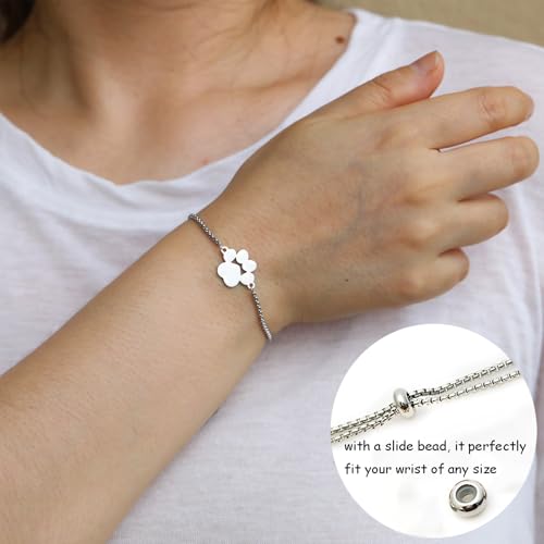 RZKING Bracelet For Women, Birthday Thank You Inspirational Gifts For Women - style: Dog Paw