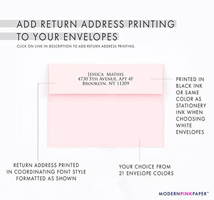 Personalized Thank You Cards After Funeral with Envelopes, FLAT Note Cards, Floral Funeral Thank You Cards, Wildflower Stationery, Celebration of Life Cards, Your Choice of Quantity and Envelope Color