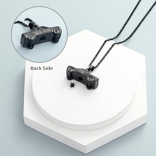 shajwo Pick Up Truck Urn Necklaces for Ashes for Men - color: Customize