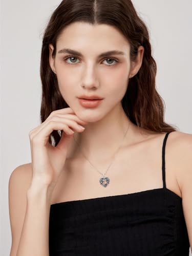 Midari Personalized Heart Locket Necklace That Hold 2 Pictures 925 Sterling Silver Oxidized Photo Necklace Memory Custom Photo Lockets Necklaces Jewelry Gifts for Family Women Lover Mom Dad - color: Book Lover, style: Locket+Photo+Text